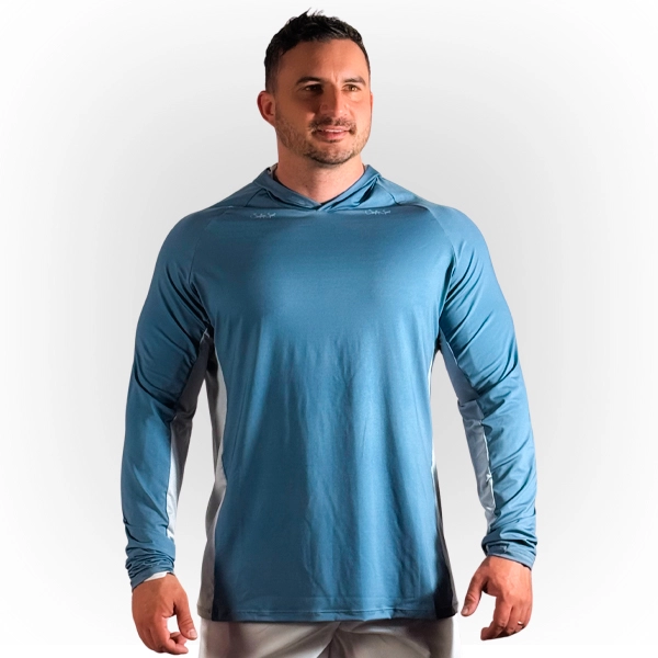 Camiseta Raglan + Capuz Azul Tv