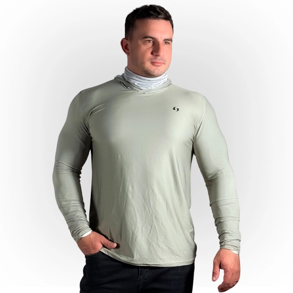 Camiseta + Buff SIM Oliva