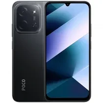 Celular Xiaomi POCO C85 NFC Dual SIM de 128GB 6GB RAM de 6.9" 50MP 13MP - Preto (Global)